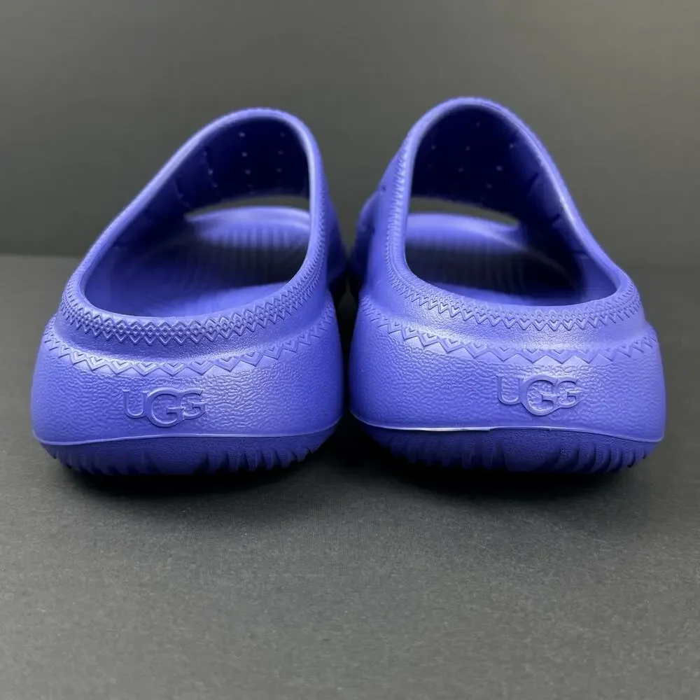 UGG SAMPLE Slide It Men’s Size 9 Blue EVA Foam Pool Beach Sandals 1137973 NEW
